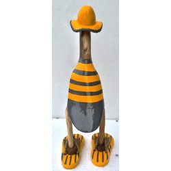 canard beach gris&jaune