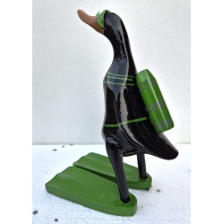 canard plongeur noir&vert