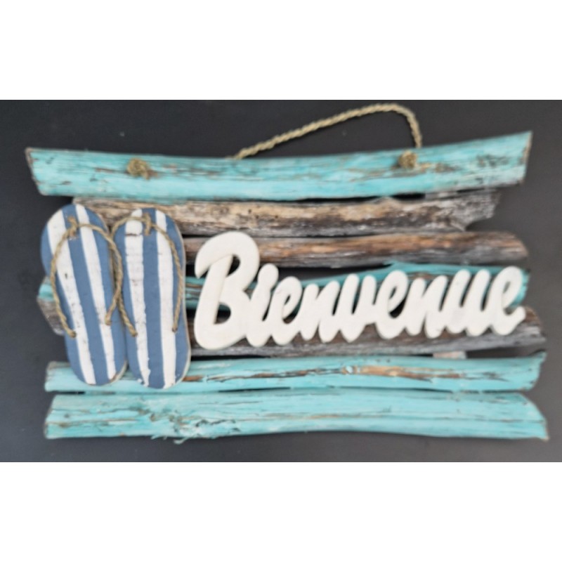 panneau bienvenue 2 Tongs