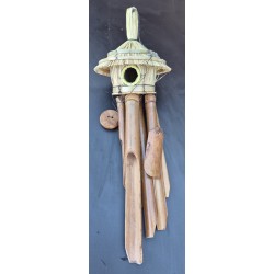 mobile bambou nichoir