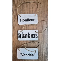 petite pancarte en bois à...