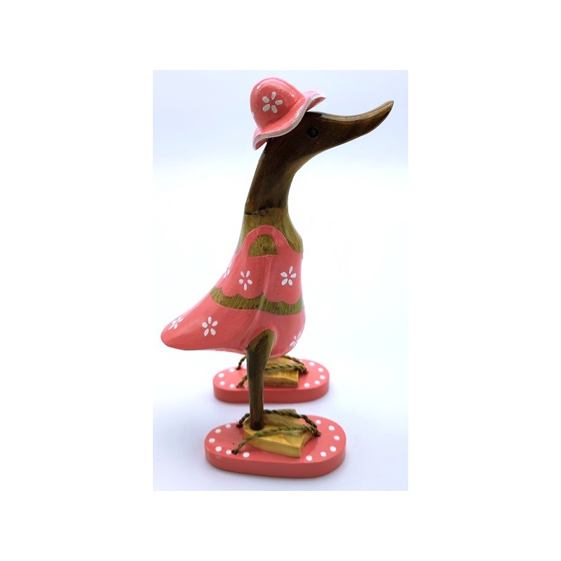 Célestin canard en bois – 35 cm