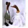 couple mariés canard