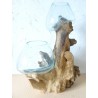 double vase aquarium 15/15cm