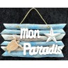 panneau Mon paradis