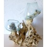 double vase terrarium 15/20cm