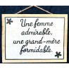 Cadre femme admirable