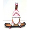 canard skater rouge